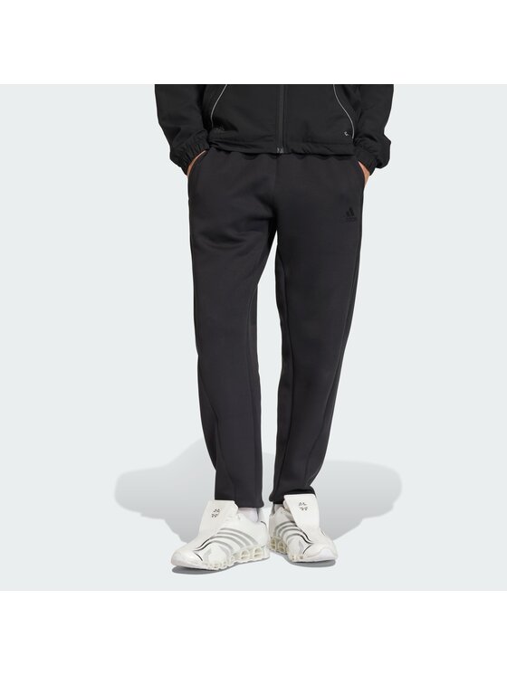 adidas adidas Spodnie materiałowe 159230 Czarny Regular Fit
