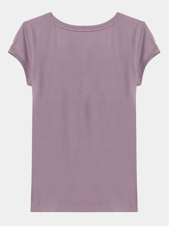 Gap Gap T-Shirt 794900-01 Fioletowy Regular Fit