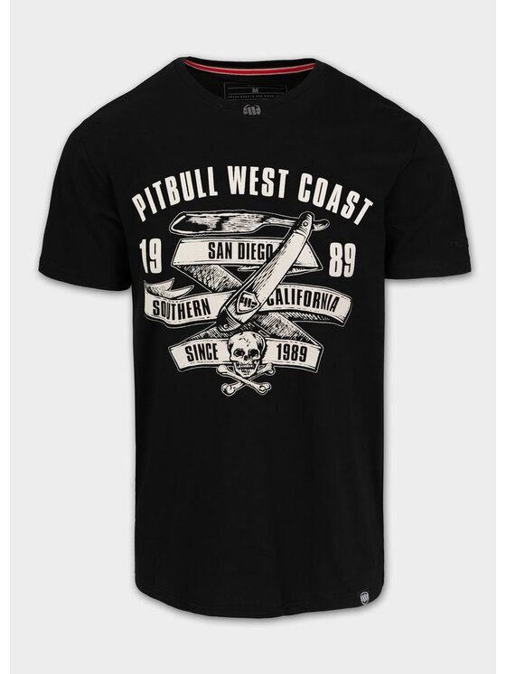 PITBULL PITBULL T-Shirt AUTOMATIC Czarny Regular Fit