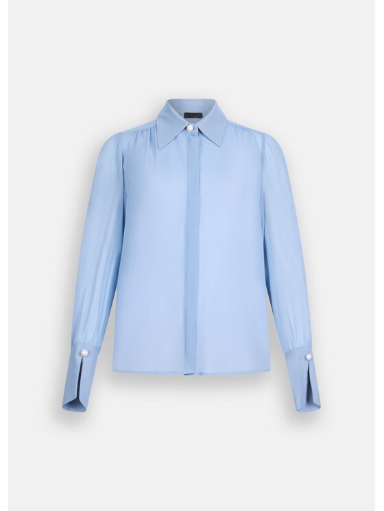 Liu Jo Liu Jo Camicia CF5302TS869X0713 Celeste Regular Fit