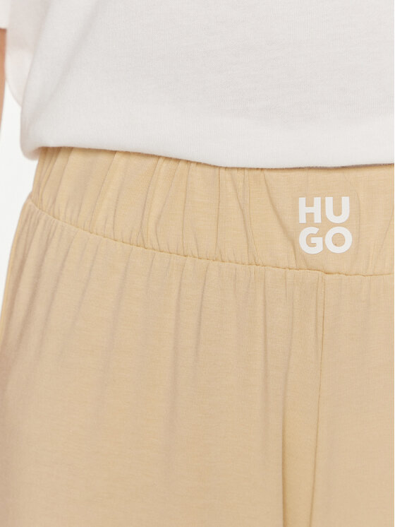 HUGO Hugo Szövet nadrág 50514874 Bézs Regular Fit