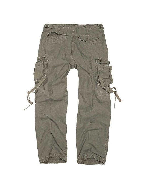 Brandit Brandit Spodnie cargo 1001.1 Zielony Loose Fit