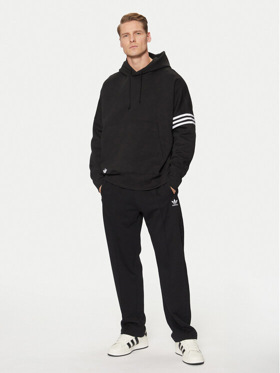 adidas adidas Majica dugih rukava Neuclassics JC9937 Crna Oversize
