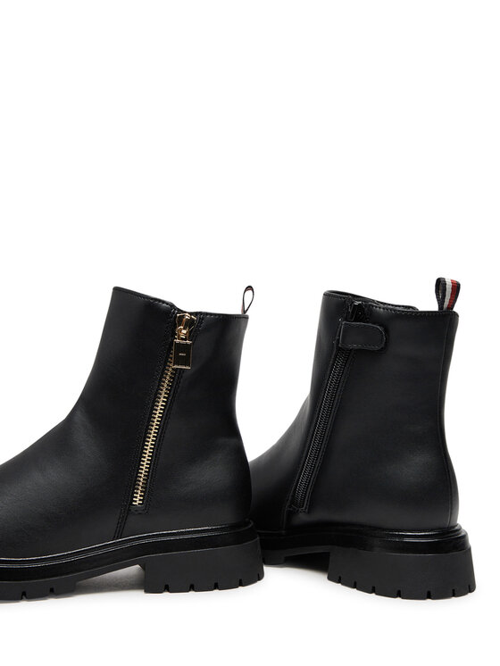 Tommy Hilfiger Tommy Hilfiger Μποτάκια Chelsea Boot T3A5-33566-1351 S Μαύρο