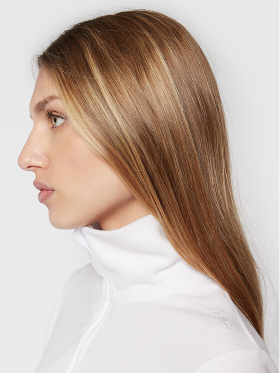 CMP CMP Fleecová mikina 3G27836 Biela Regular Fit