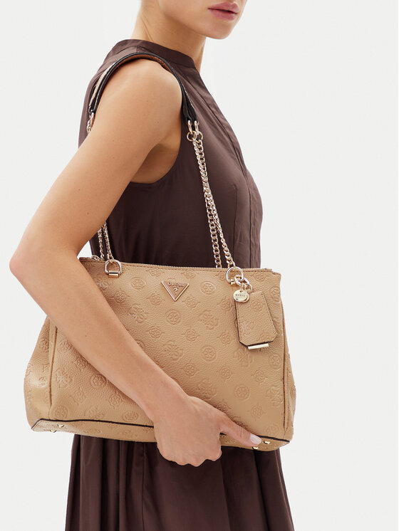 Guess Guess Дамска чанта HWPG93 49090 Бежов