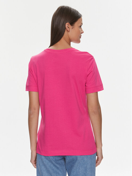 Guess Guess Тишърт Eleanora V4RI10 K8HM4 Розов Regular Fit