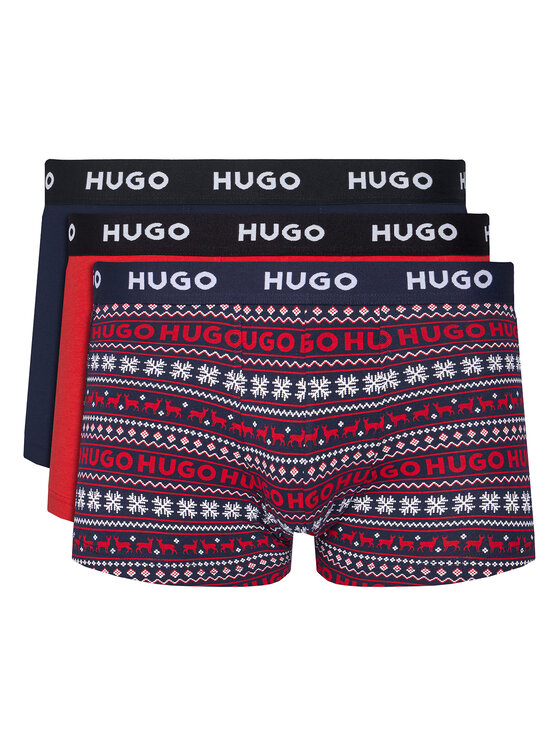 HUGO HUGO Комплект 3 чифта боксерки 50532550 Цветен