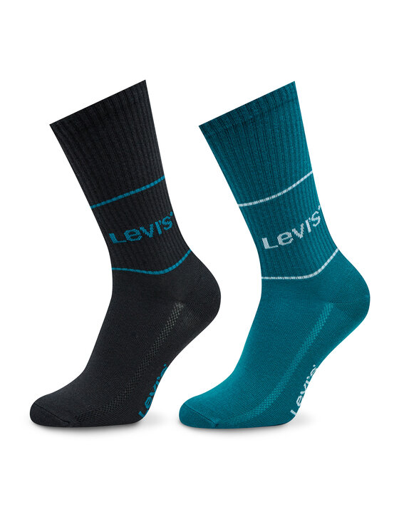 Set di 2 paia di calzini lunghi da donna Levi's