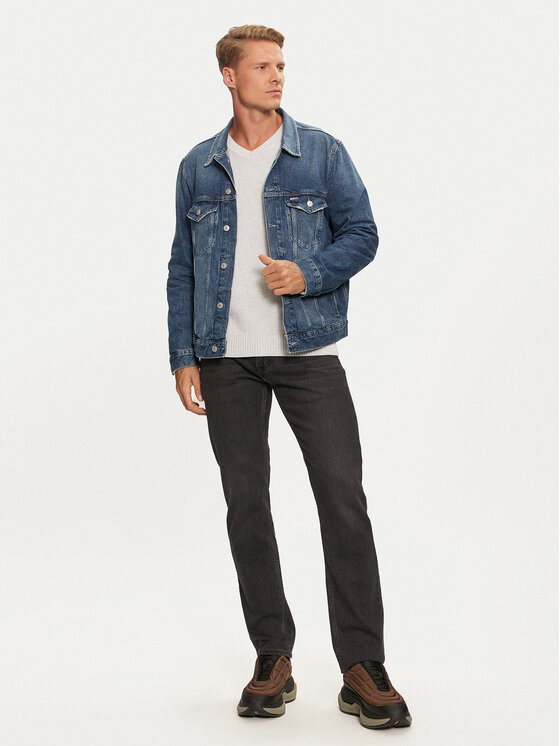 Tommy Jeans Tommy Jeans Koszula jeansowa Ryan DM0DM20495 Niebieski Regular Fit