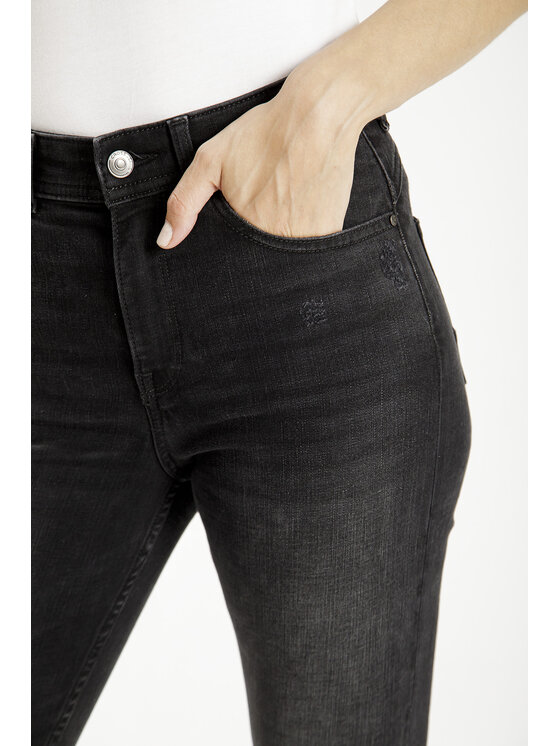 Cross Jeans Cross Jeans Jeansy P 429-115 Czarny Super Skinny Fit