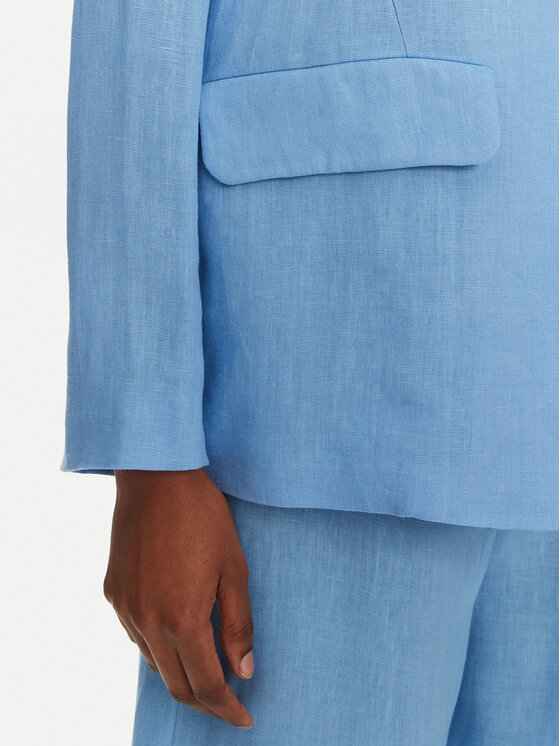 Marella Marella Giacca da abito Orata 2515041082 Celeste Regular Fit