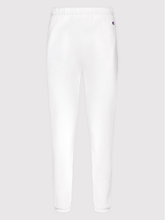 Champion Champion Pantaloni da tuta 1952 115098 Bianco Regular Fit