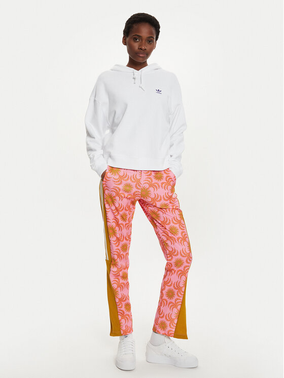 adidas adidas Majica dugih rukava Adibreak IS2435 Bijela Loose Fit
