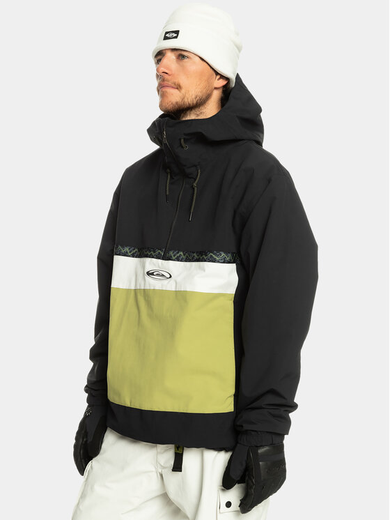 Quiksilver Quiksilver Куртка Anorak Steeze Jk Snjt EQYTJ03421 Чорний Regular Fit