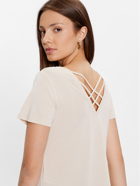 ONLY ONLY Halenka 15296948 Écru Regular Fit
