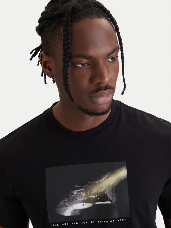 BOSS BOSS T-Shirt Dj 50561846 Černá Regular Fit
