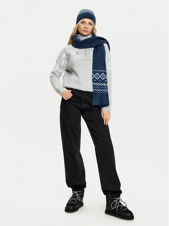 Guess Guess Set čepice a tunelová šála W5PZ18 Z3LQ0 Tmavomodrá