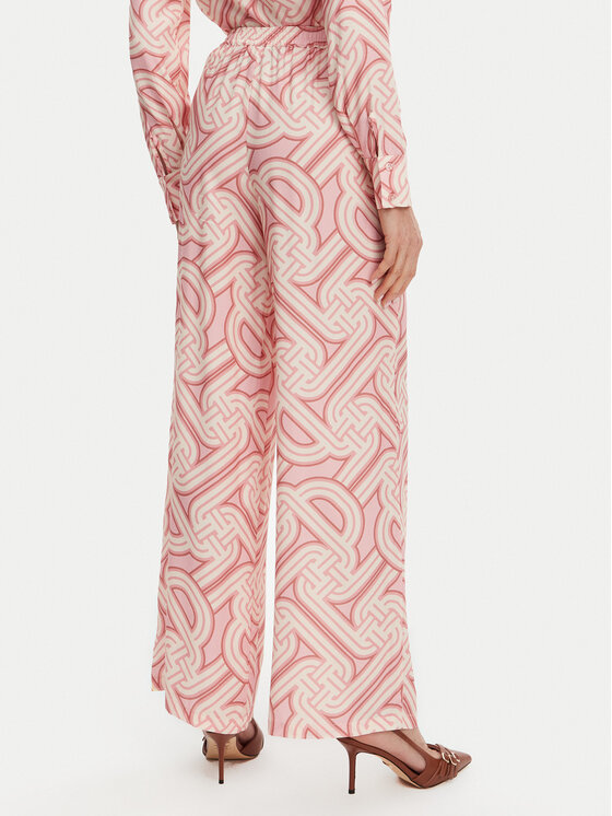 Silvian Heach Silvian Heach Szövet nadrág GPP25396PA Rózsaszín Regular Fit