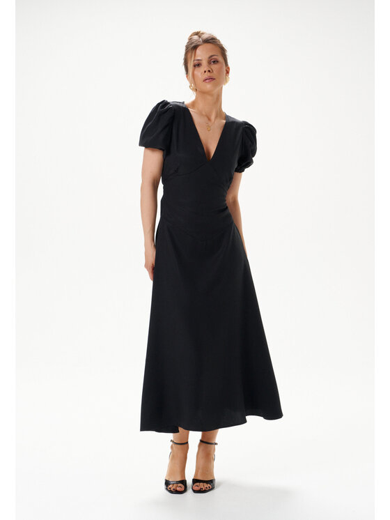 Mirons Mirons Sukienka wieczorowa soft Czarny Feminine Fit