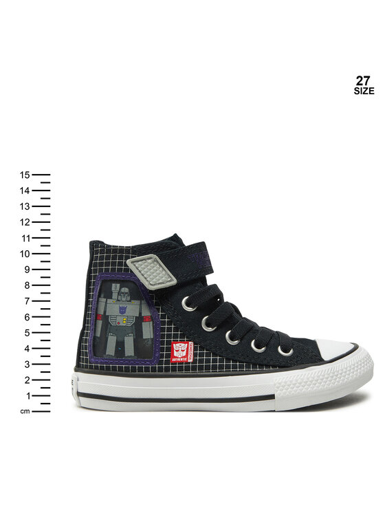 Converse Converse Tornacipő Converse x Transformers Chuck Taylor All Star Easy-On A11660C Fekete