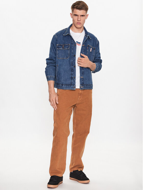 Levi's® Levi's® Hlače Stay Loose 55849-0034 Smeđa Loose Fit