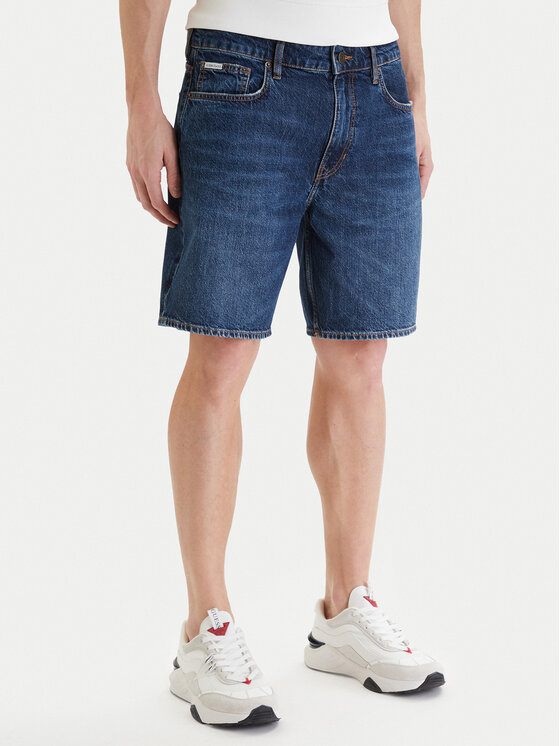 Guess Jeans Guess Jeans Дънкови шорти M6GD37 D5M5U Син Relaxed Fit