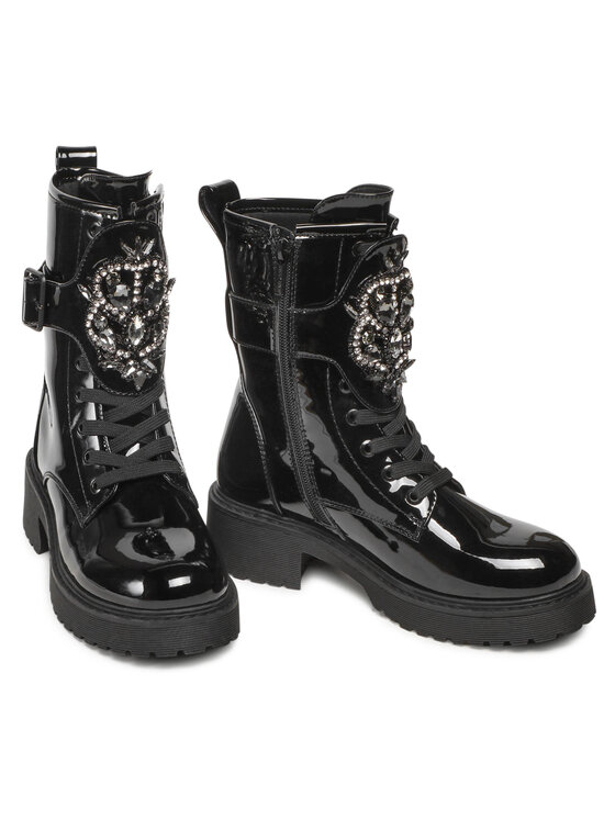 Jenny Fairy Jenny Fairy Schnürstiefeletten WS5889-01 Schwarz