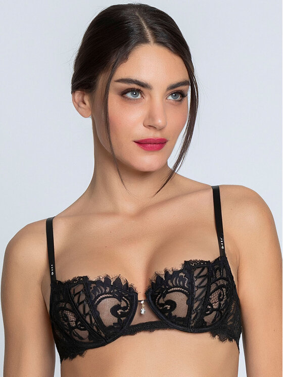 Lise Charmel Lise Charmel Podprsenka Balconette ACJ3435 Černá