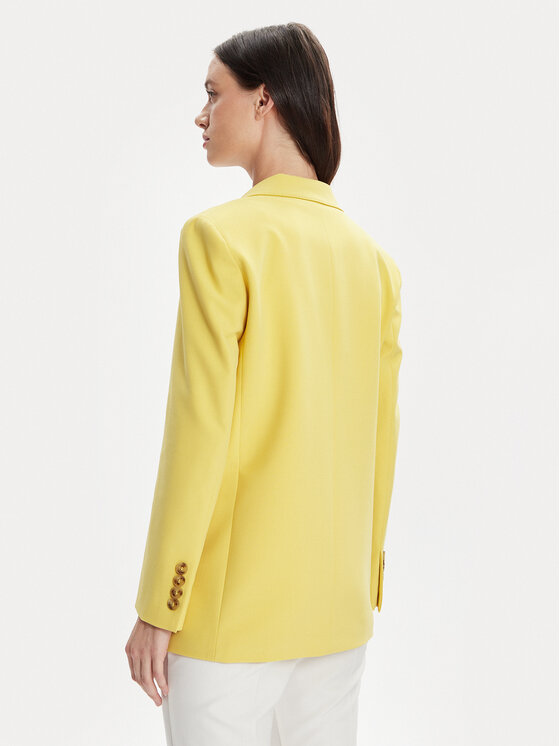 Marella Marella Giacca da abito Estella 2413041131 Giallo Oversize