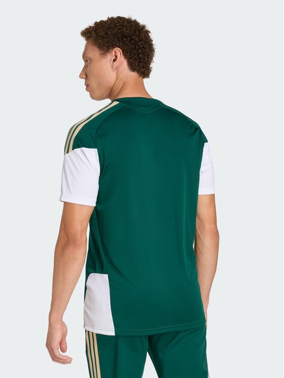 adidas adidas Koszulka techniczna Włochy Zielony Slim Fit