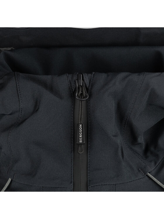 Bergson Bergson Kurtka outdoor STORMVAULT STX Czarny Regular Fit