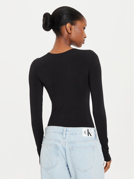 Wolford Wolford Body Berlin 75087 Czarny Slim Fit