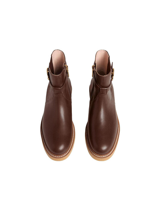 Coccinelle Coccinelle Stivaletti C-Saddle Vintage Marrone