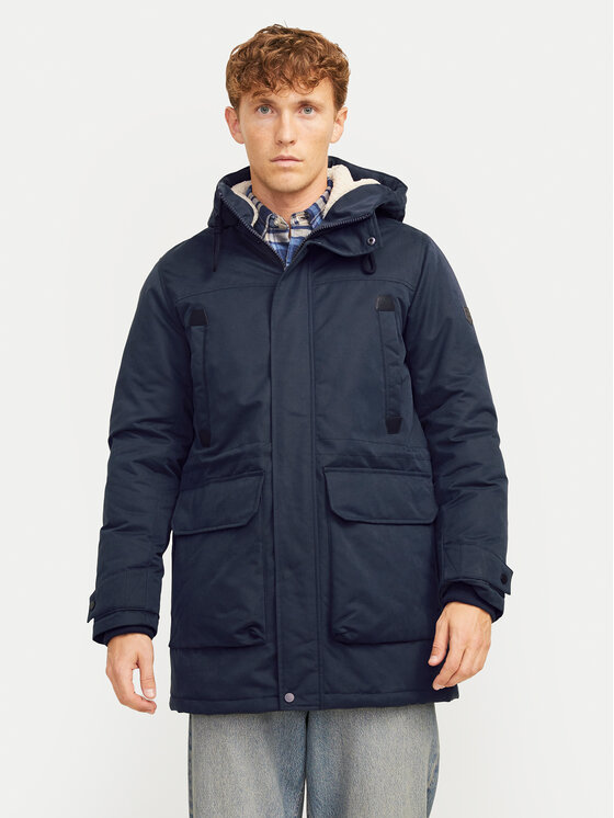 Jack & Jones Jack & Jones Geacă de iarnă Polar 12256995 Albastru Regular Fit