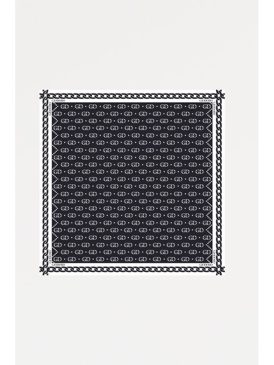 GIODORO GIODORO Foulard in seta GDS02 Nero