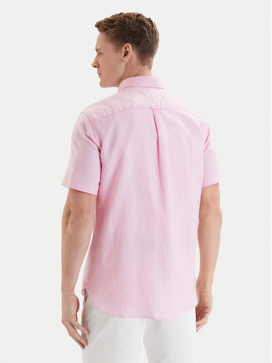 Tommy Hilfiger Tommy Hilfiger Camicia MW0MW42450 Rosa Regular Fit