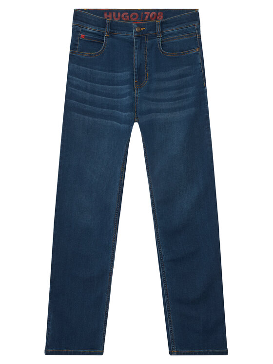 HUGO HUGO Džinsai G00987 D Tamsiai mėlyna Slim Fit