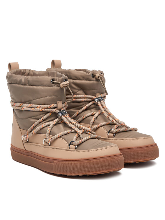 Inuikii Inuikii Μπότες Χιονιού Puffer Sneaker 2001.003.0181.250 Μπεζ