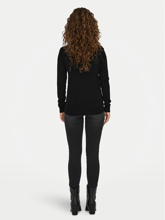 ONLY ONLY Sweter Venice 15333989 Czarny Regular Fit