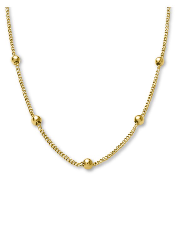 Rosefield Rosefield Naszyjnik Dotted Choker Gold Złoty
