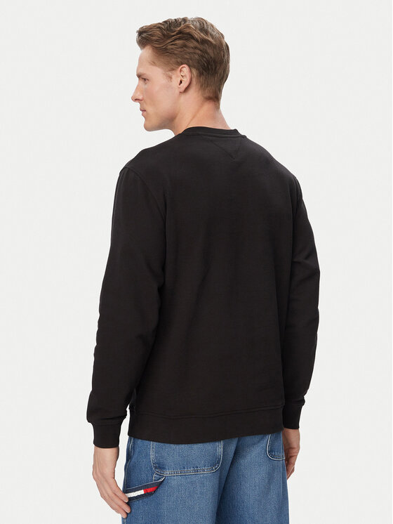 Tommy Jeans Tommy Jeans Суитшърт Graphic DM0DM23392 Черен Regular Fit