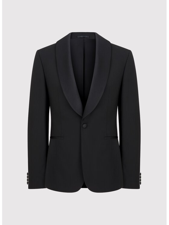 Pako Lorente Pako Lorente Marynarka P000P-3S-002 Czarny Slim Fit