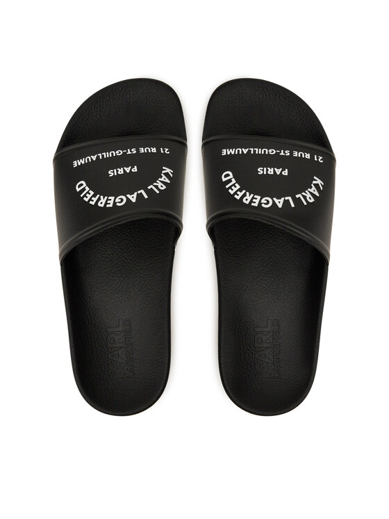 KARL LAGERFELD KARL LAGERFELD Şlapi Kondo 2.0 KL80908A Negru