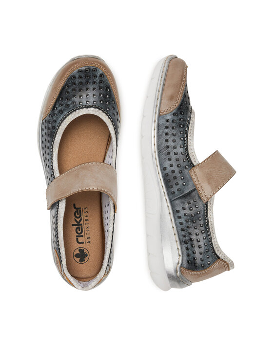 Rieker Rieker Halbschuhe L32B5-42 Dunkelblau