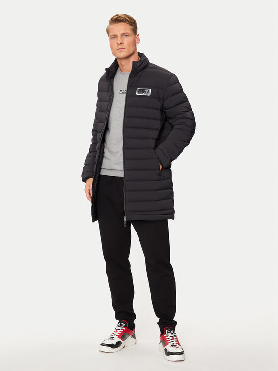 EA7 Emporio Armani EA7 Emporio Armani Pehelykabát 6DPK12 PNHAZ 1200 Fekete Regular Fit