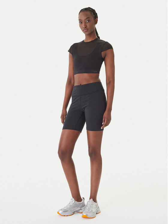 Calvin Klein Performance Calvin Klein Performance T-krekls LVGWS6K219 Melns Slim Fit