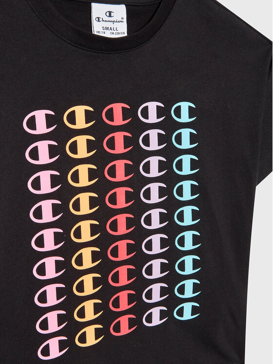 Champion Champion T-Shirt 404618 Czarny Regular Fit