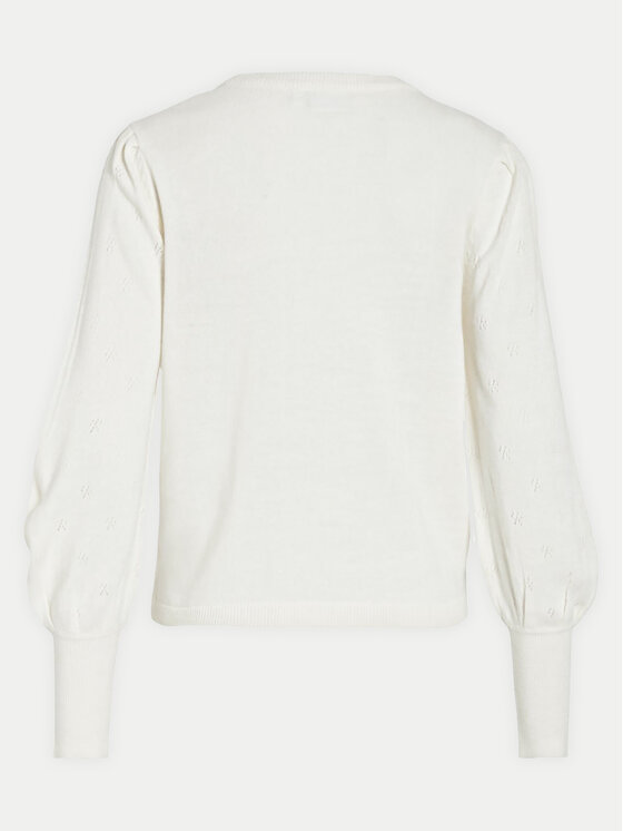 Vila Vila Pullover Ava 14090317 Écru Regular Fit