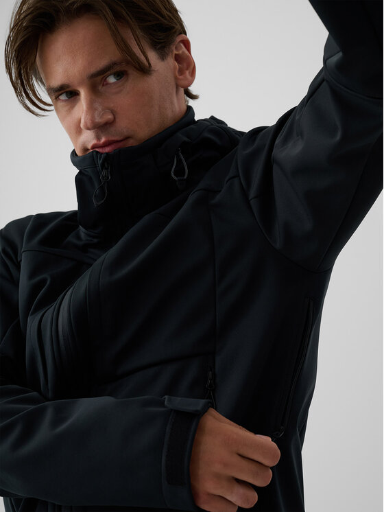 4F 4F Kurtka outdoor active Czarny Regular Fit